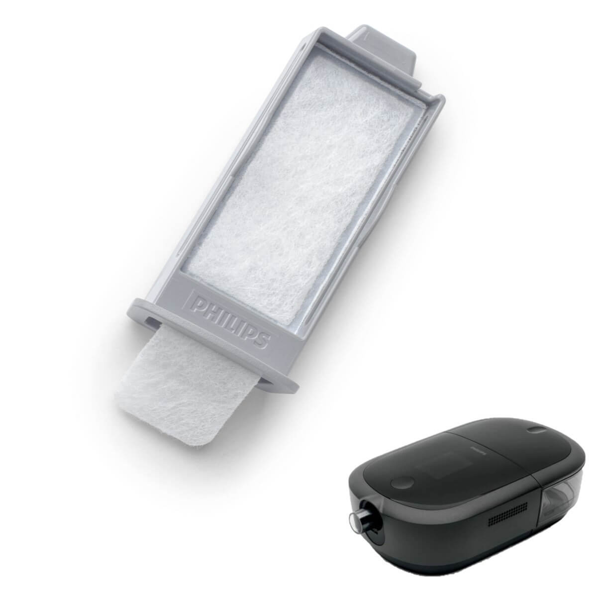 Pollen filter, reusable for CPAP DreamStation 2 (1 per pack) - Philips Respironics - $6.00 CAD